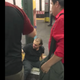 Paul Lawson was shoved off the L train in New York City after repeatedly shouting the n-word. (The Gothamist via YouTube screenshot)